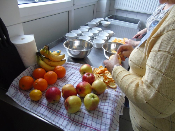 Zajęcia kulinarne w Dziennym Domu SENIOR+ w Sośnicowicach