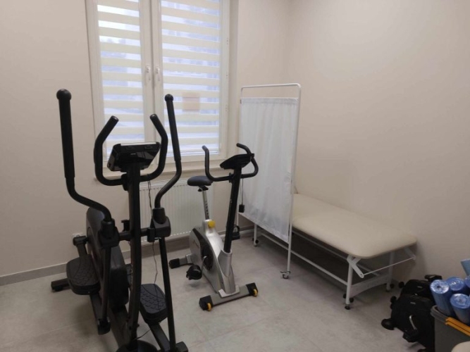 Dzienny Dom SENIOR+ w Toruniu dysponuje salą do zajęć usprawniających