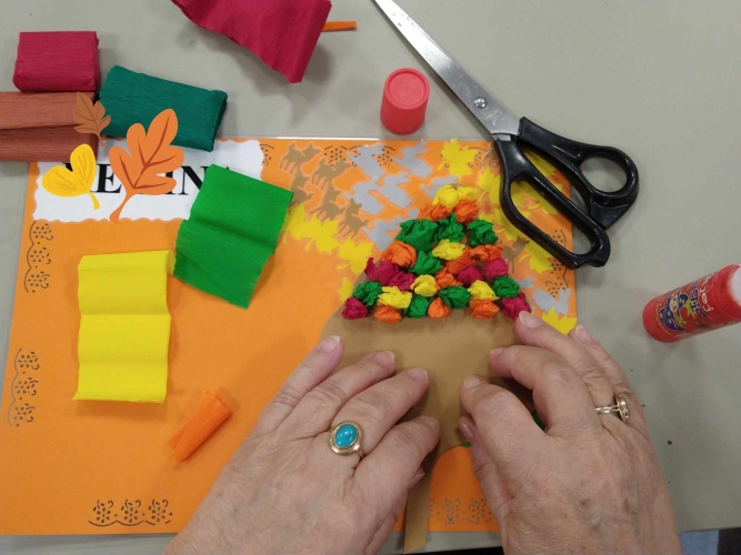 Dom Dziennego Pobyrtu WSG w Bydgoszczy zapewnia podopiecznym możliwość udziału w różnego rodzaju warsztatach tematyznych