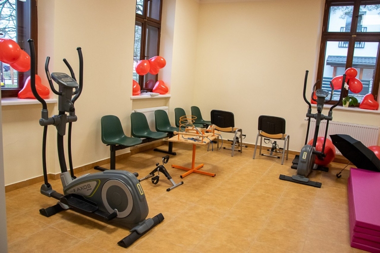 Dzienny Dom SENIOR+ w Tarnobrzegu - sala rehabilitacyjna