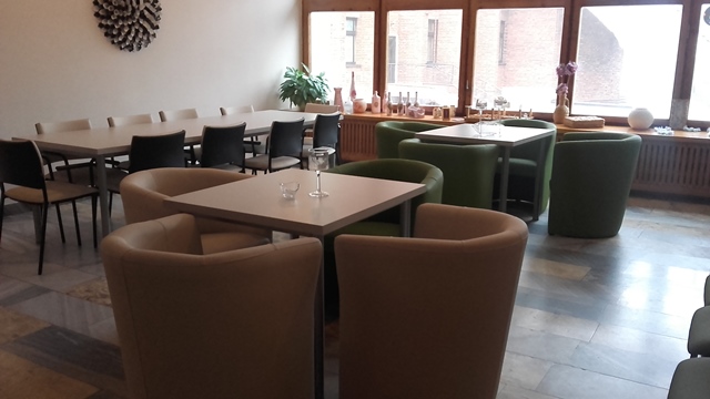 Sala pobytu dziennego w Centrum Dziennego Pobytu dla Seniorów Nr 2 w Lublinie