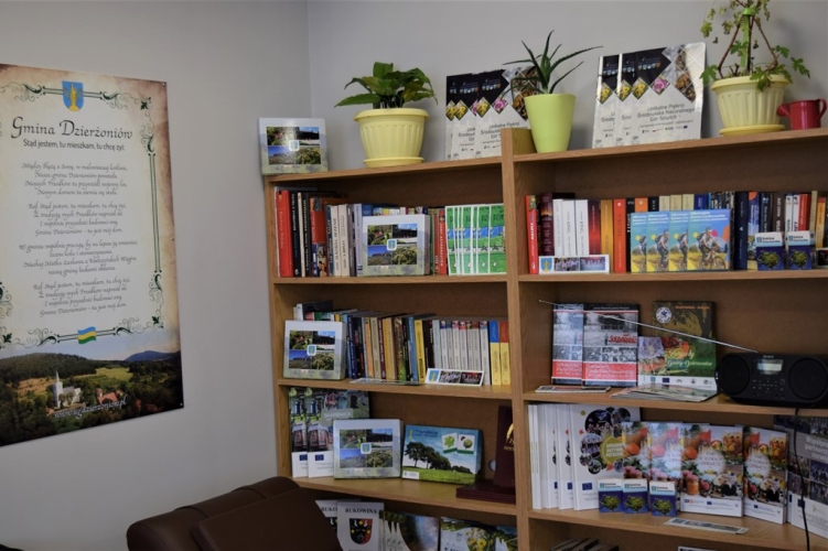 Dzienny Dom SENIOR+ w Dzierżoniowie dysponuje biblioteczką, która jest do dyspozycji seniorów