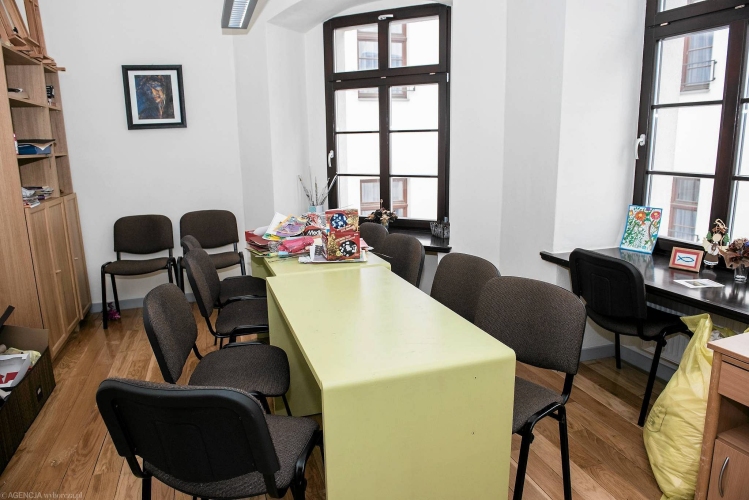 Dzienny Dom SENIOR+ we Wrocławiu - sala, w której odbywają się zajęcia terapeutyczne