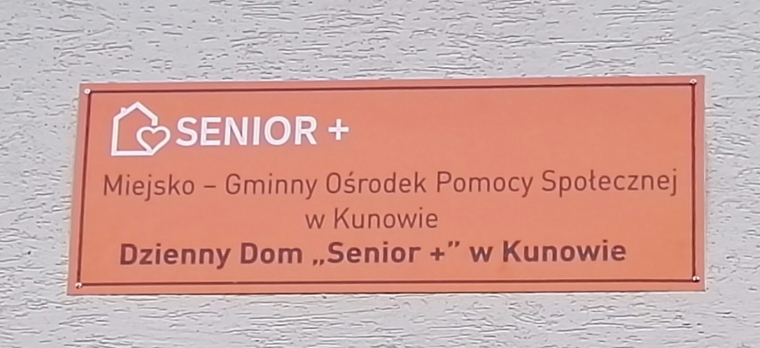Dzienny Dom SENIOR+ w Kunowie
