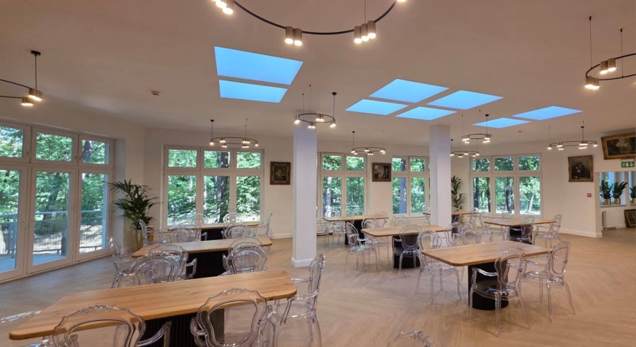 Dom Opieki Tabita w Konstancinie-Jeziornie dysponuje przestronną jadalnią